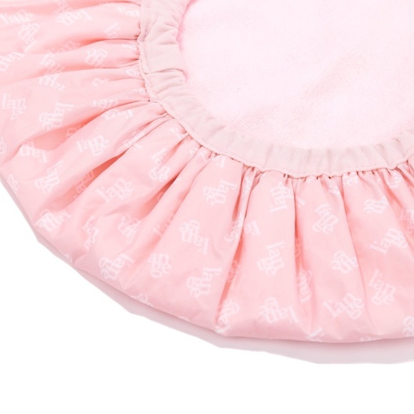 L'ANGE PINK REVERSIBLE SHOWER CAP ELASTIC INCASE - Picture 3 of 5